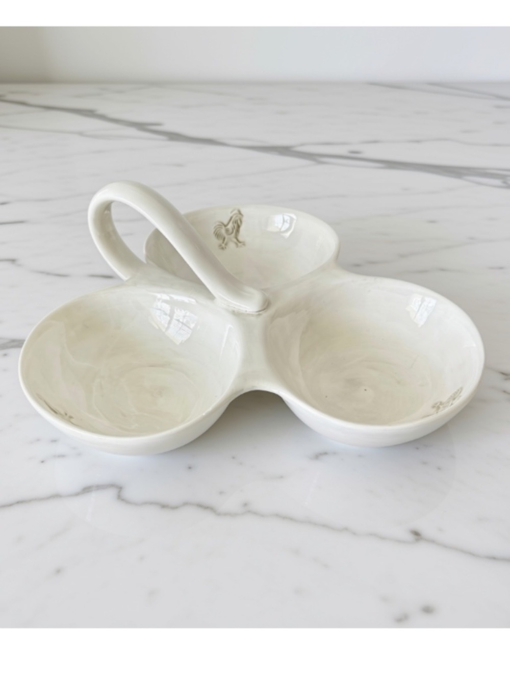 3-Part Relish/Triple Bowl Server